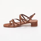Apolina - Sandales A Talon Livia - Marron