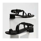 Apolina - Sandales A Talon Justine - Noir