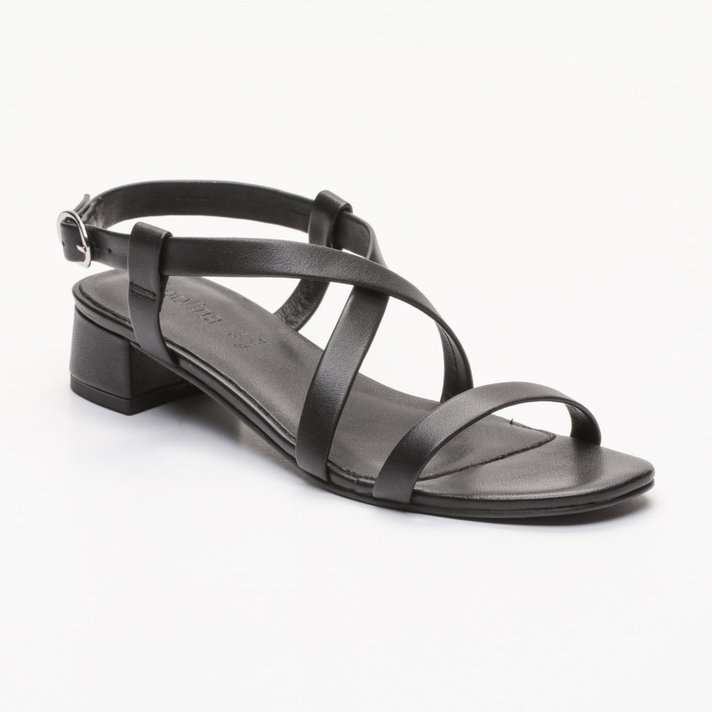 Apolina - Sandales A Talon Justine - Noir