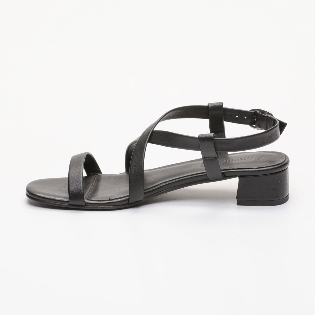 Apolina - Sandales A Talon Justine - Noir