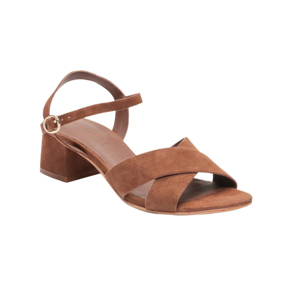 Apolina - Sandales A Talon Fanny - Marron