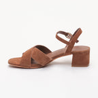 Apolina - Sandalias Tacón Fanny - Marrón