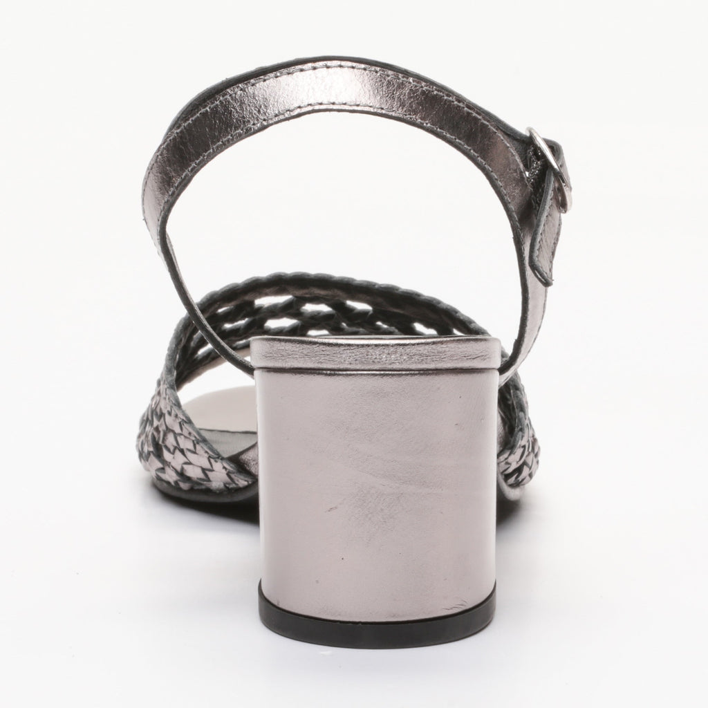 Apolina - Sandales A Talon Romane - Gris