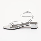 Apolina - Sandales A Talon Janelle - Argent