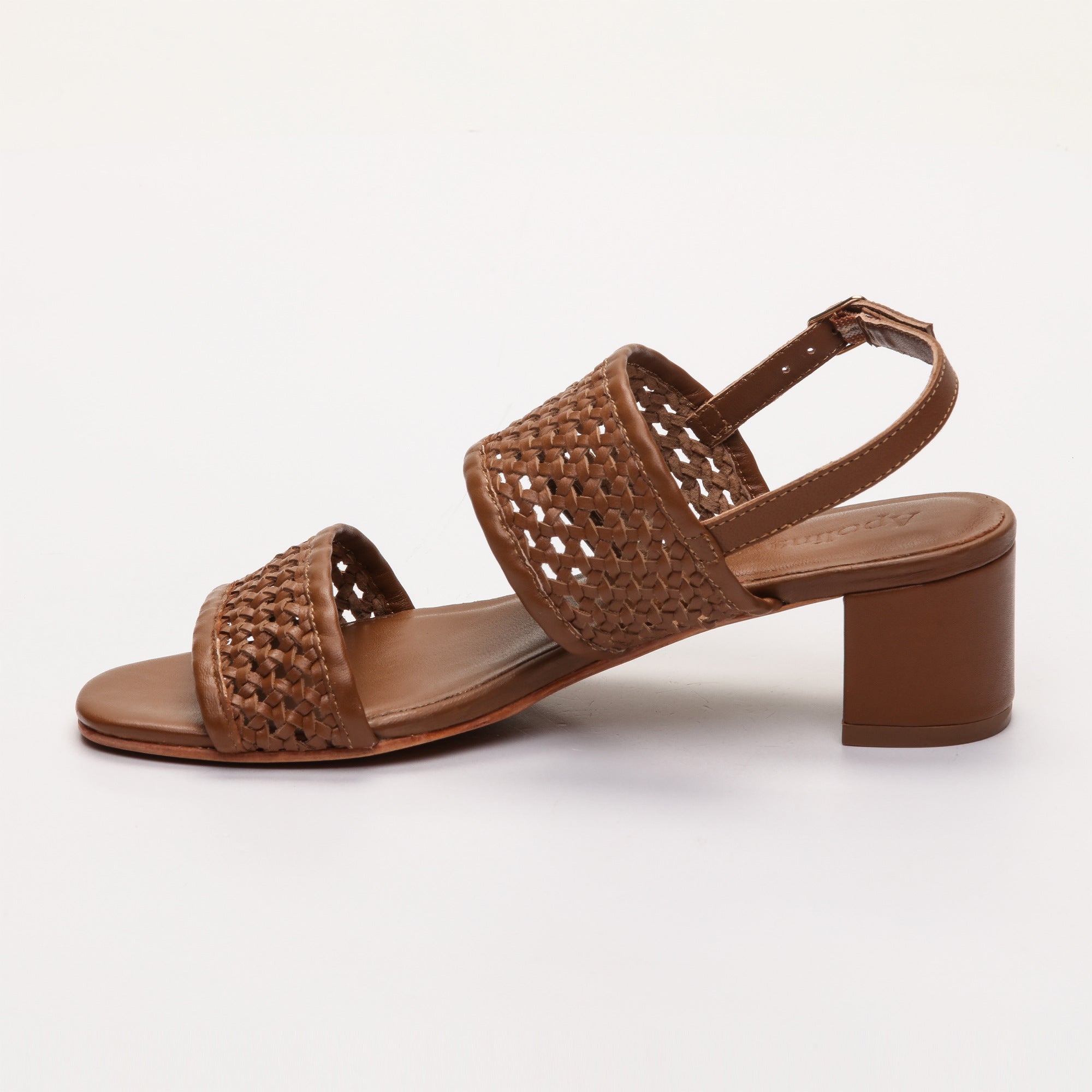 Apolina - Sandales A Talon Ruth - Marron