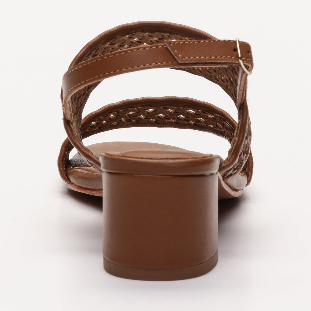 Apolina - Sandales A Talon Ruth - Marron