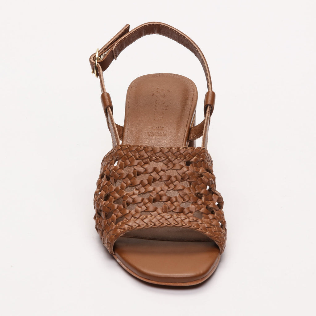 Apolina - Sandales A Talon Rayna - Marron