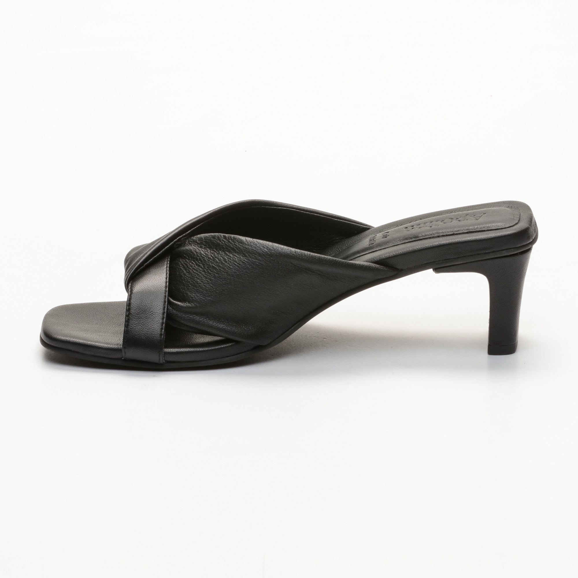 Apolina - Mules A Talon Renee - Noir