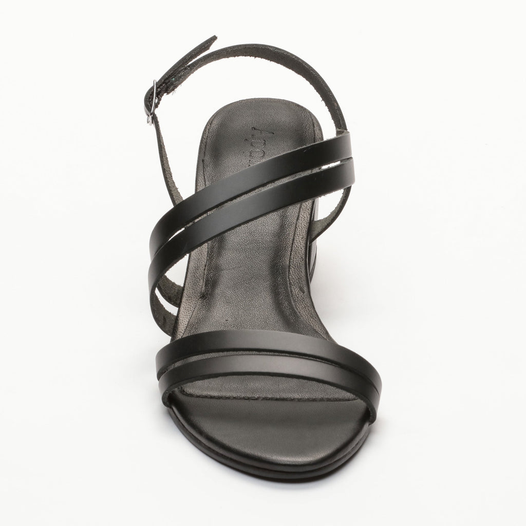 Apolina - Sandales A Talon Reeta - Noir