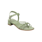 Sariah Heeled Sandals - Green