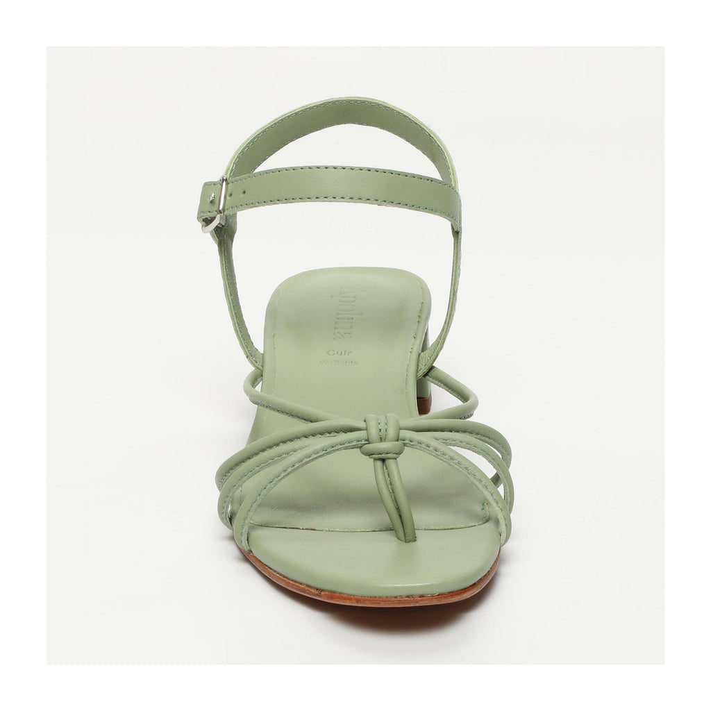 Sariah Heeled Sandals - Green