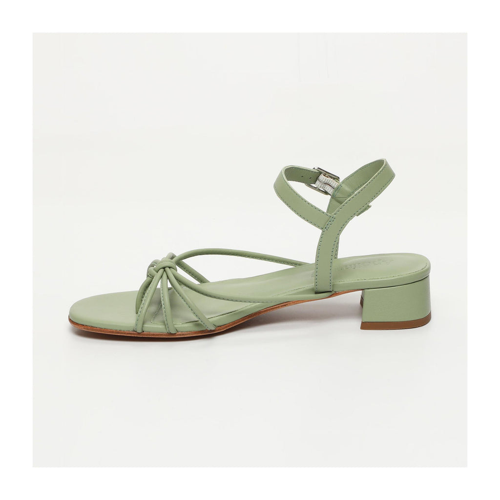 Sariah Heeled Sandals - Green