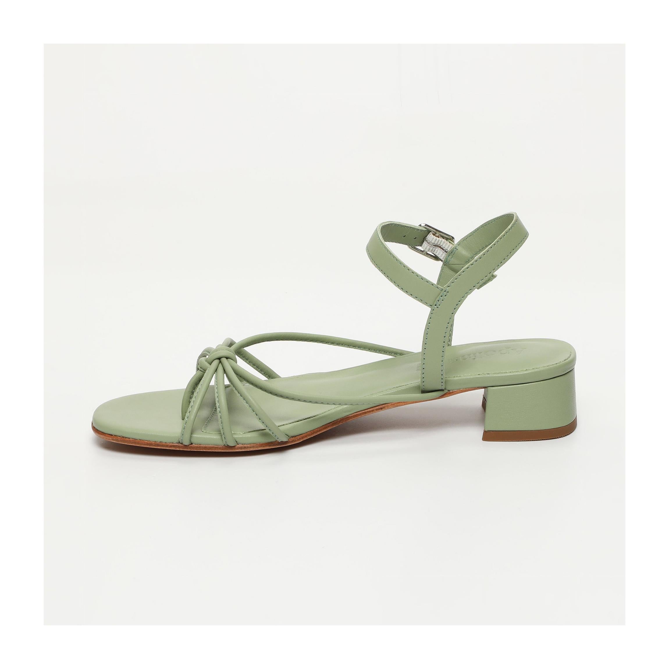 Sariah Heeled Sandals - Green