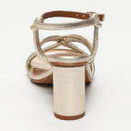 Apolina - Sandalias Tacón Melissa - Dorado