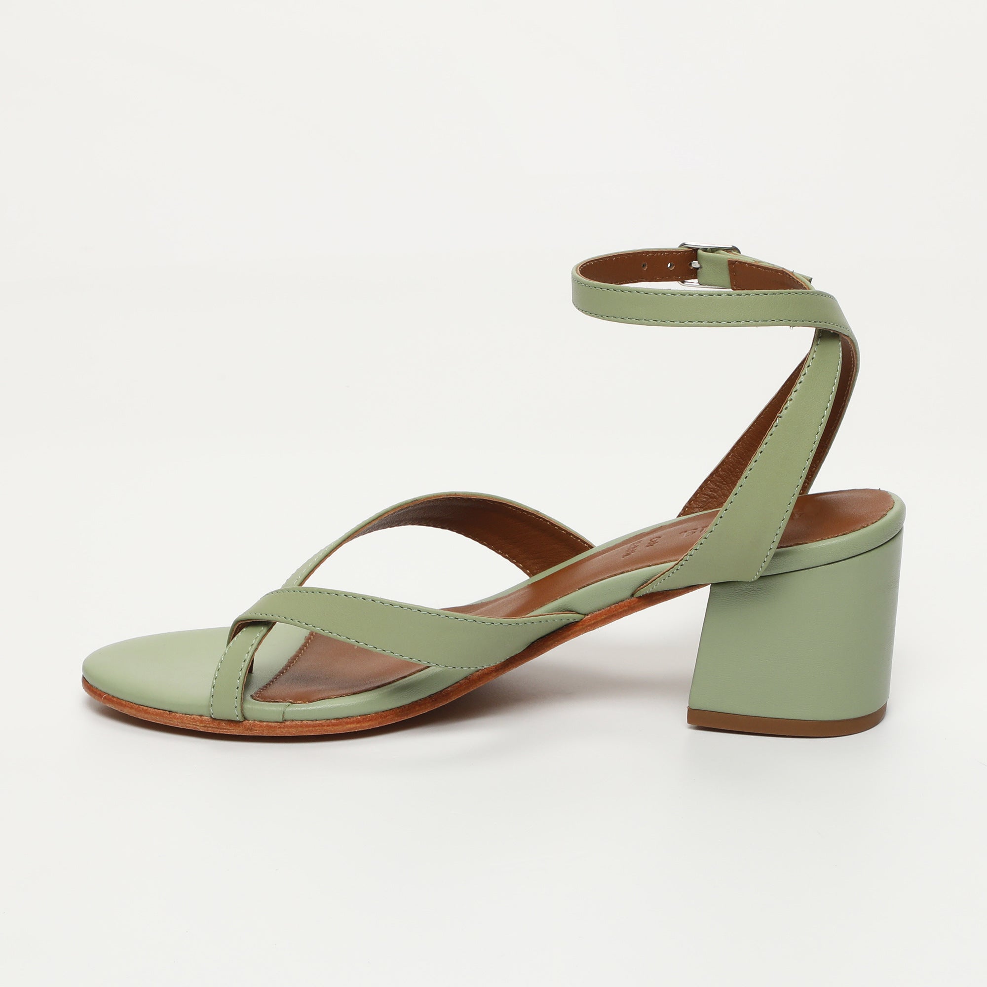 Apolina - Sandalias Tacón Maeve - Verde