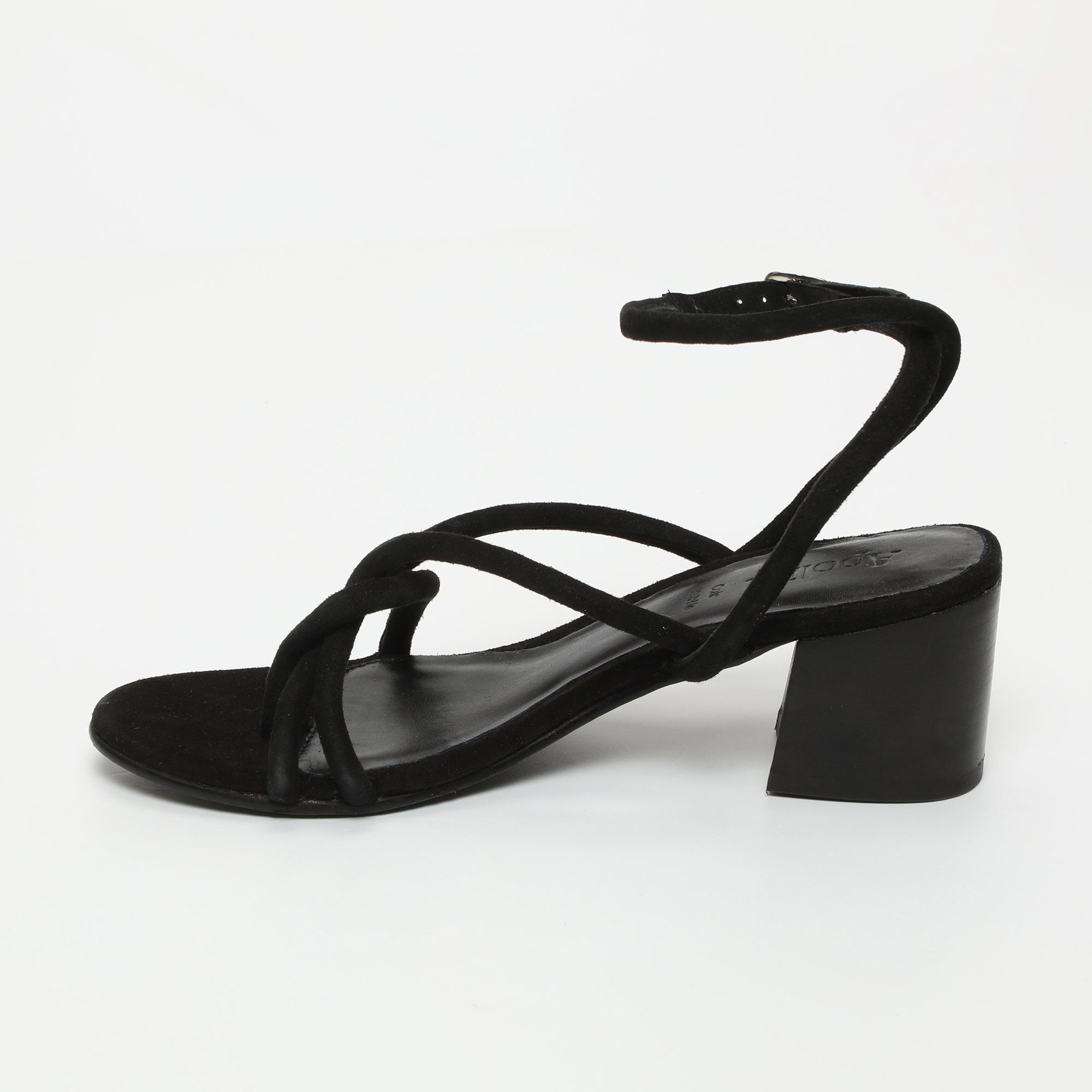 Apolina - Sandales A Talon Mina - Noir