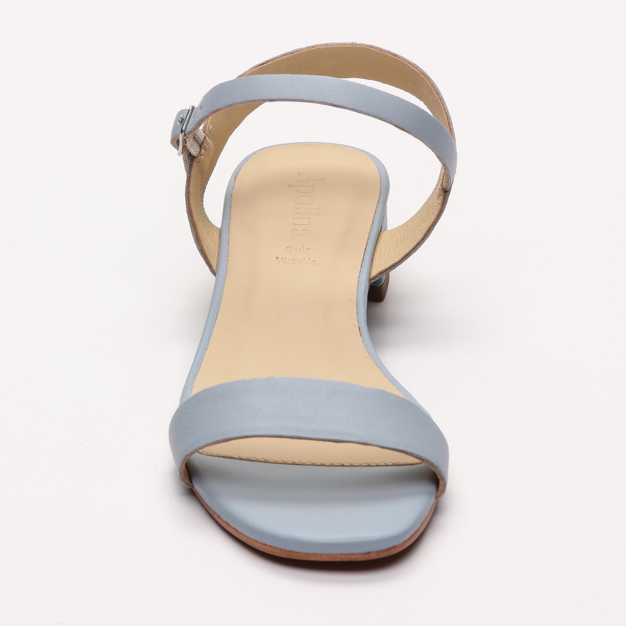 Apolina - Sandales A Talon Rachel - Bleu