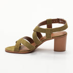 Apolina - Sandales A Talon Pavi - Vert