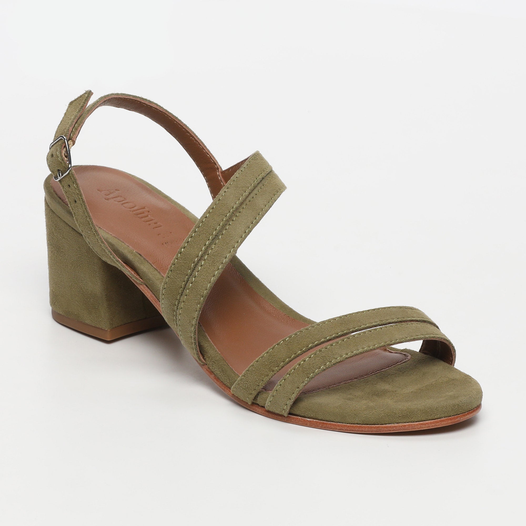 Apolina - Sandales A Talon Reeta - Vert