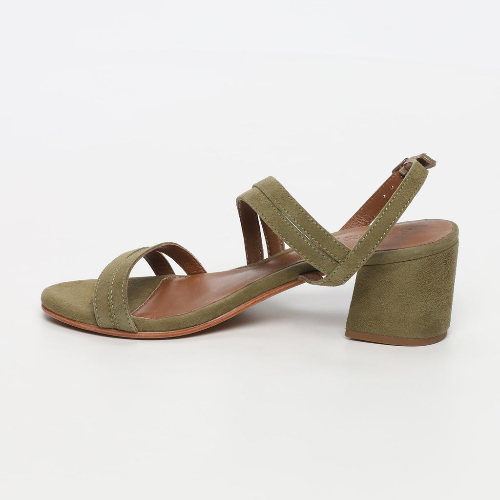 Apolina - Sandales A Talon Reeta - Vert
