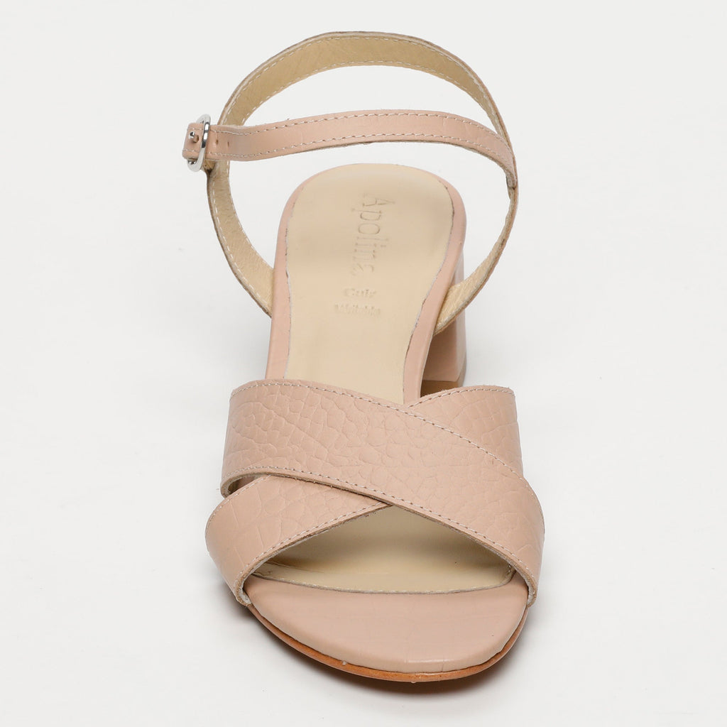 Apolina - Sandales A Talon Fanny - Nude