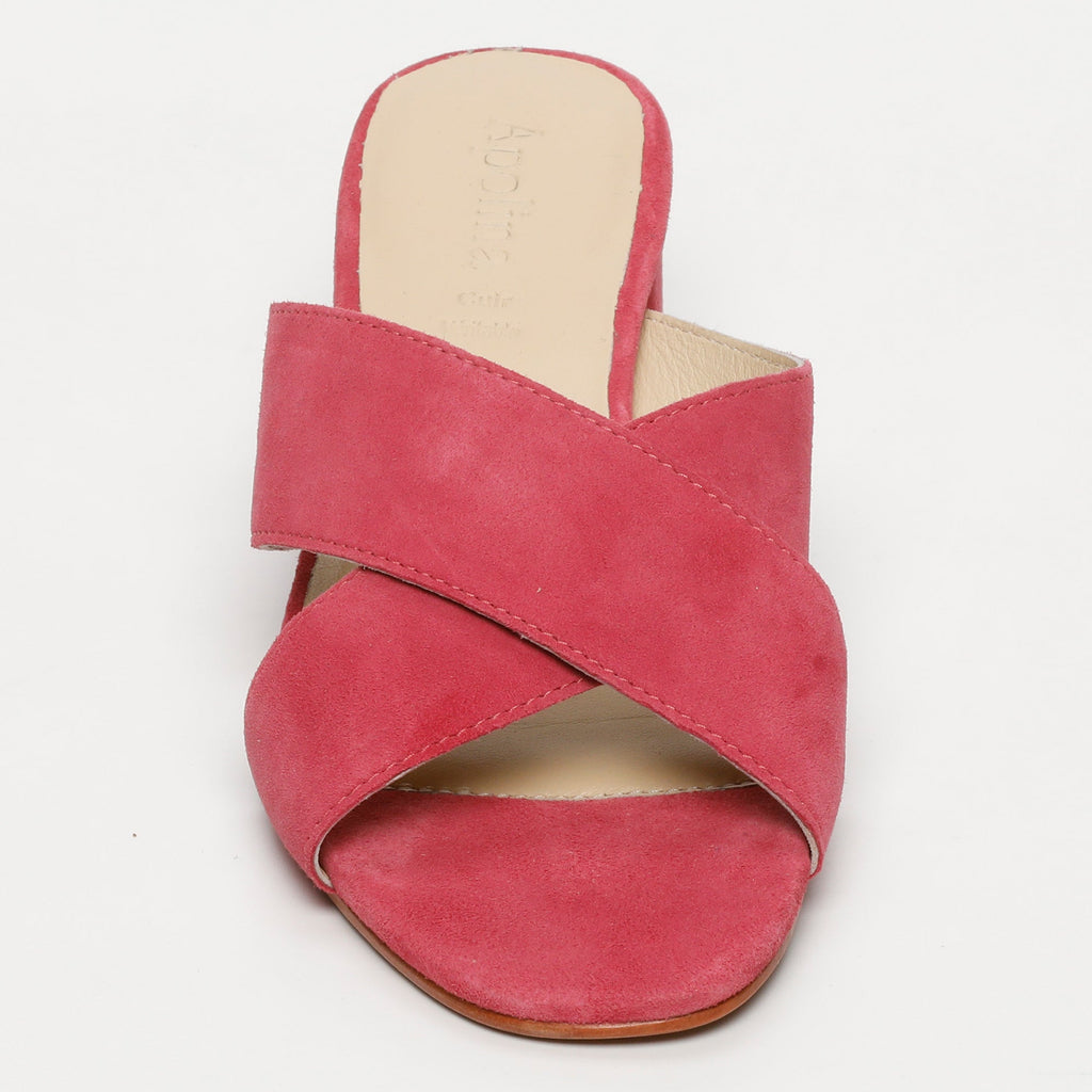 Apolina - Laura Heeled Mules - Pink