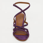 Apolina - Sandales A Talon Carra - Violet