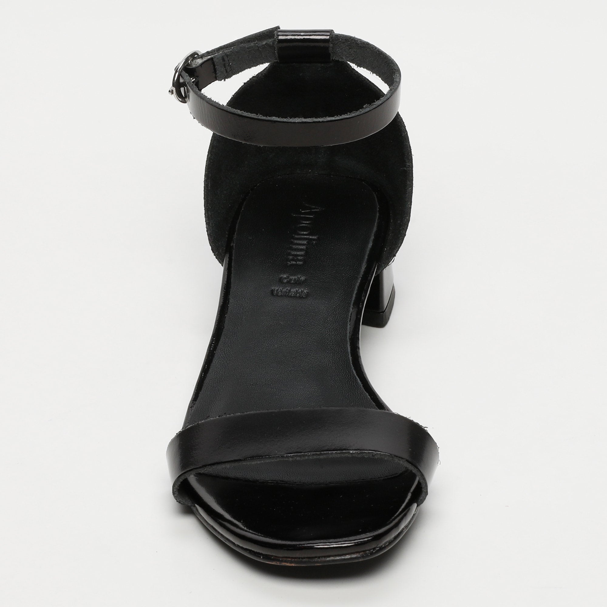 Apolina - Sandalias Tacón Anabel - Negro