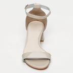 Dany Heeled Sandals - Beige