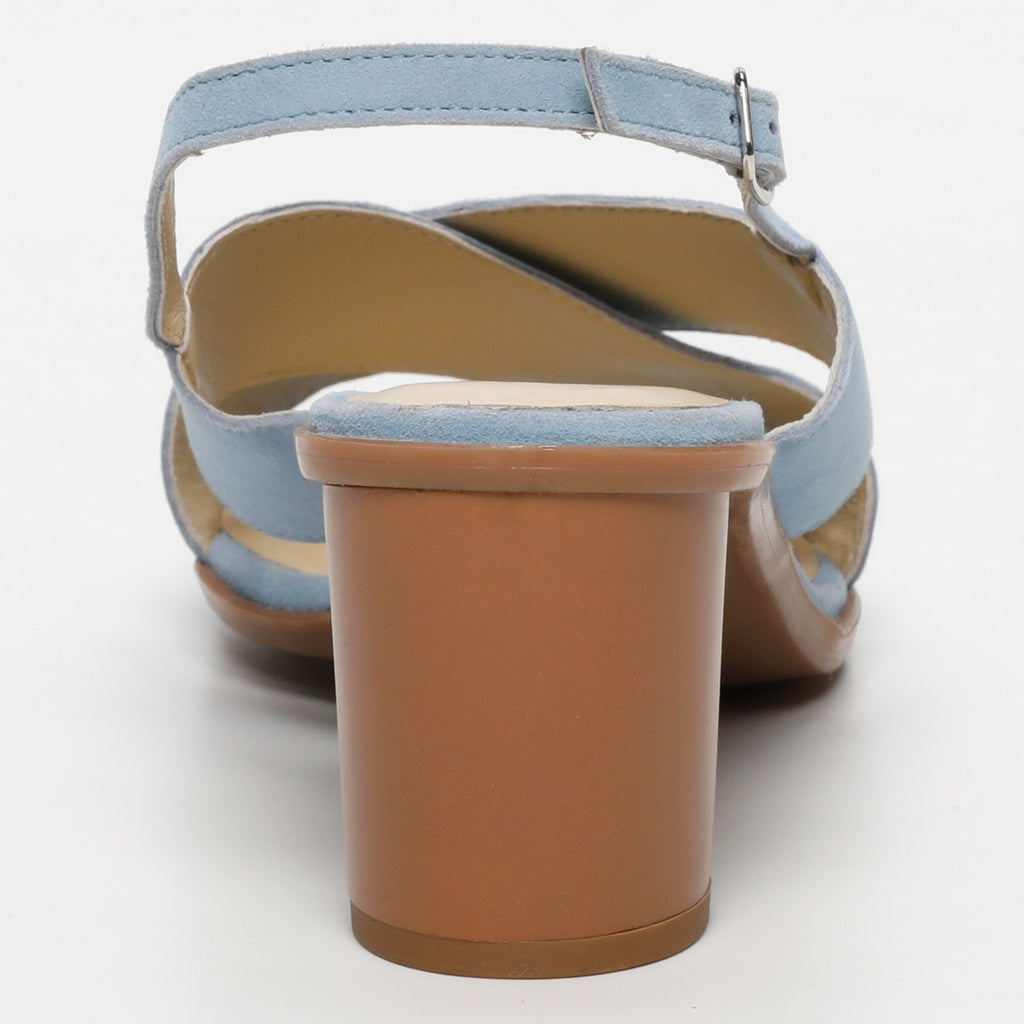 Apolina - Sandales A Talon Tomy - Bleu