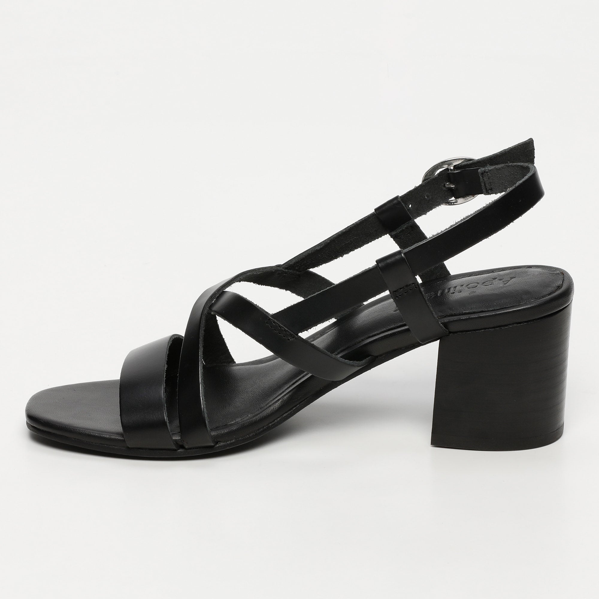 Apolina - Sandales A Talon Rissani - Noir