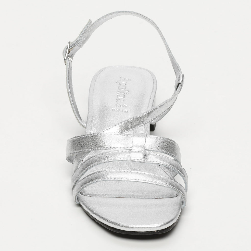 Apolina - Sandalias de tacón Assaka - Plata