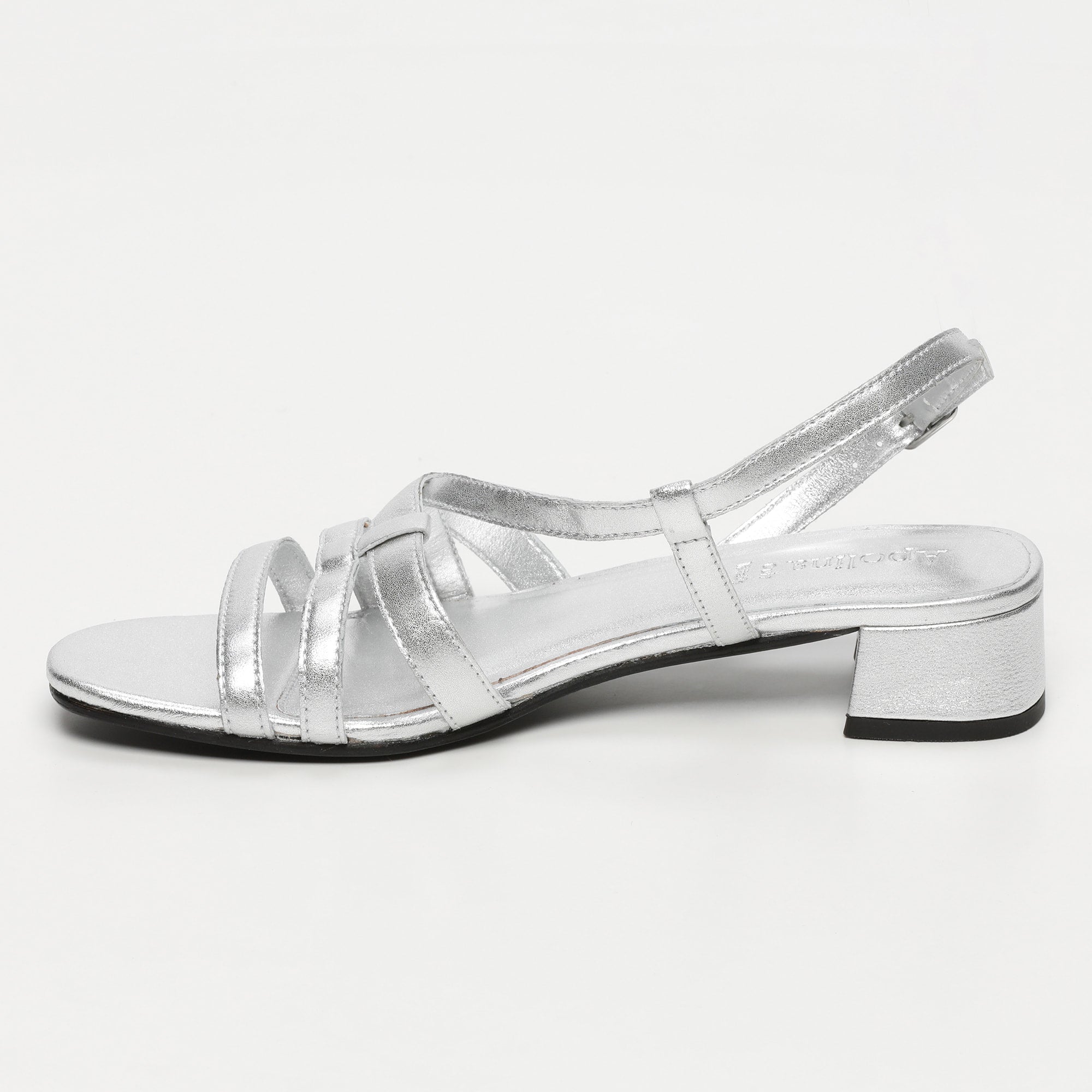 Apolina - Sandalias de tacón Assaka - Plata