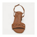 Gioia Heeled Sandals - Brown