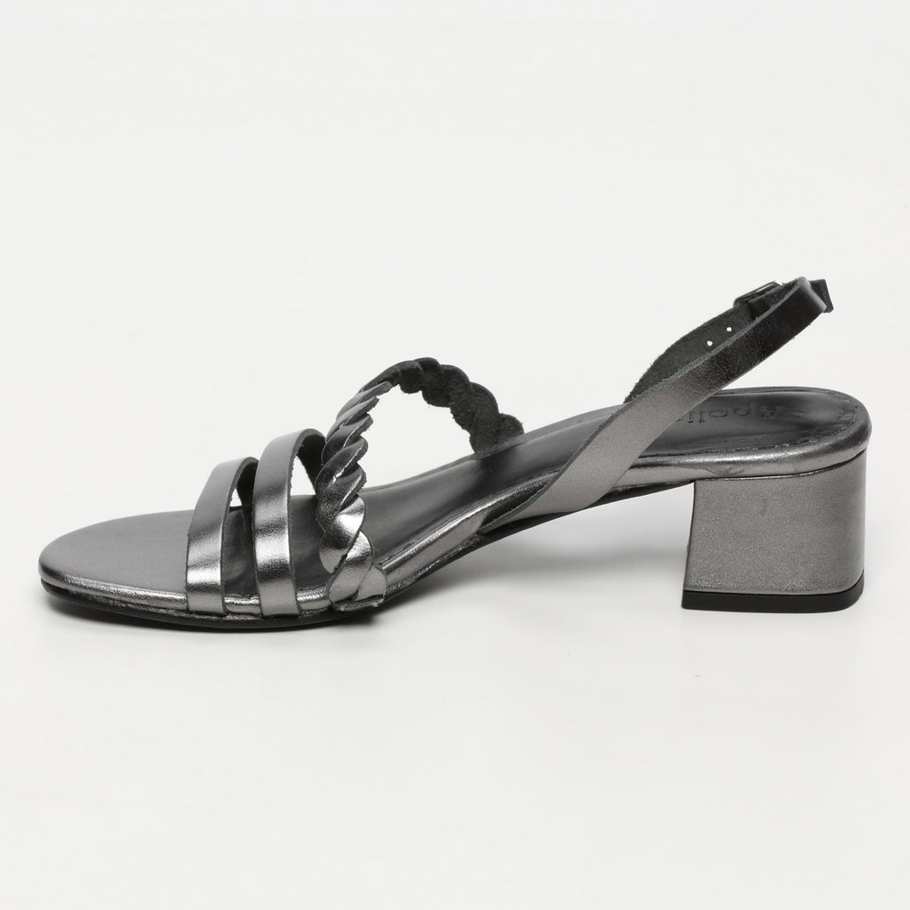 Apolina - Sandales A Talon Saranda - Gris