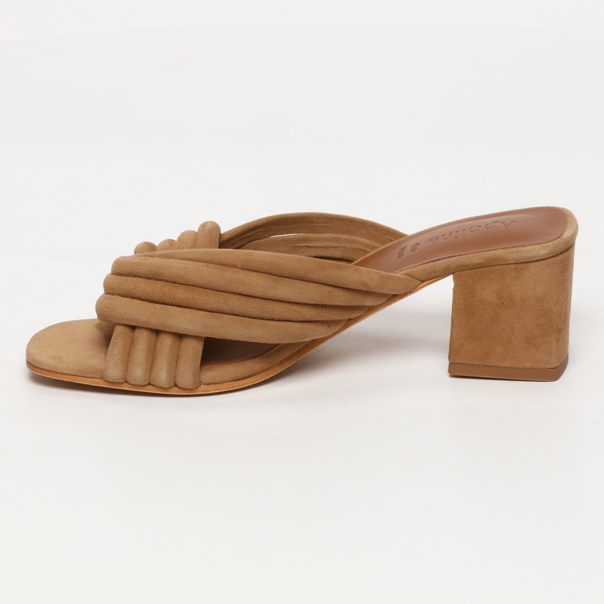 Apolina - Sandales Talons Haut Helena - Marron