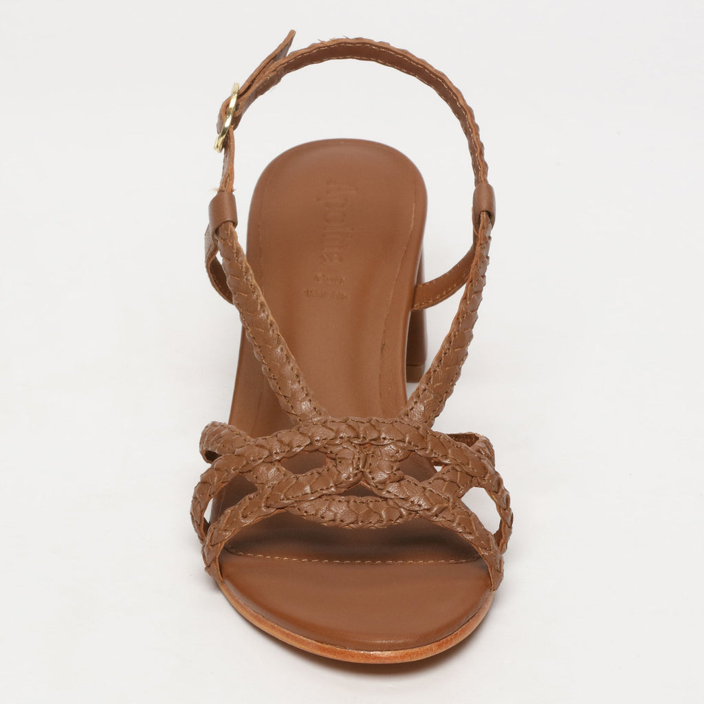 Apolina - Sandalias de tacón Cassian - Marrón