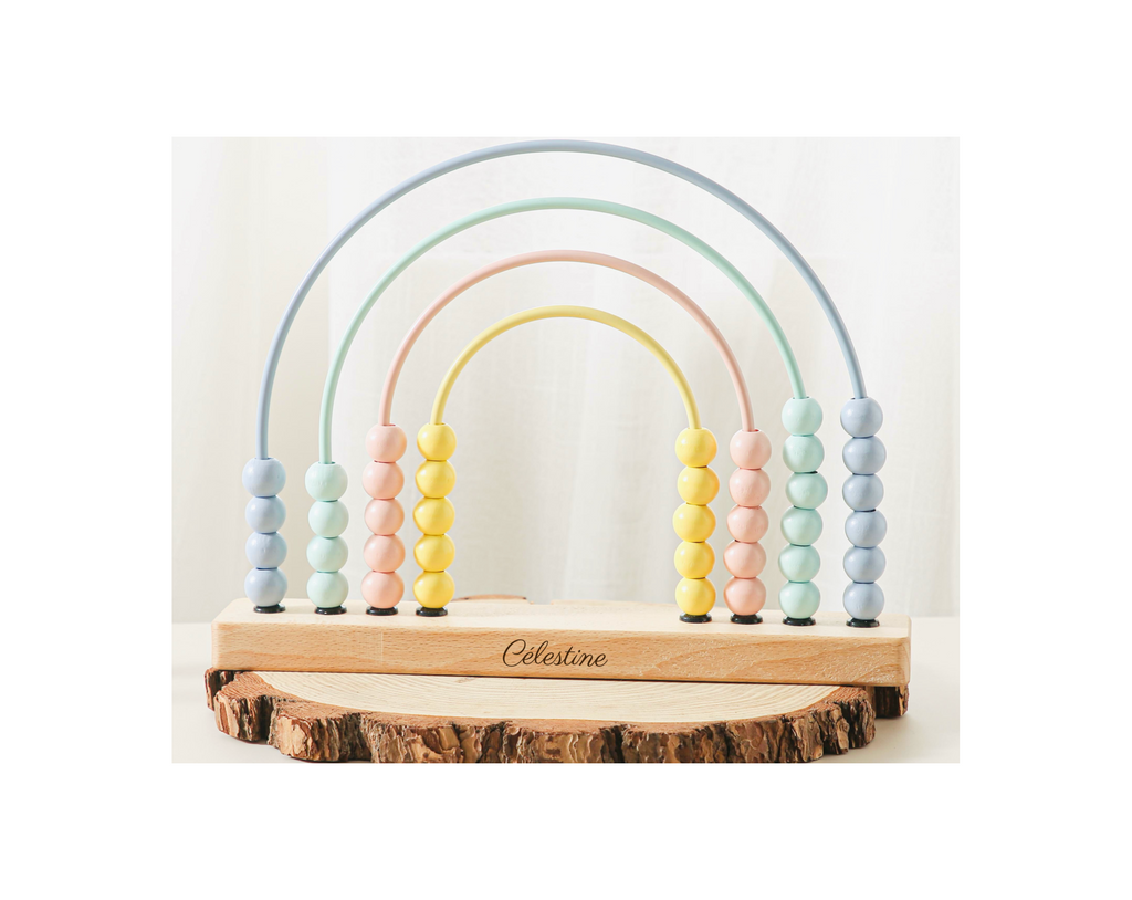 Arielle El ábaco arcoiris (personalizable)