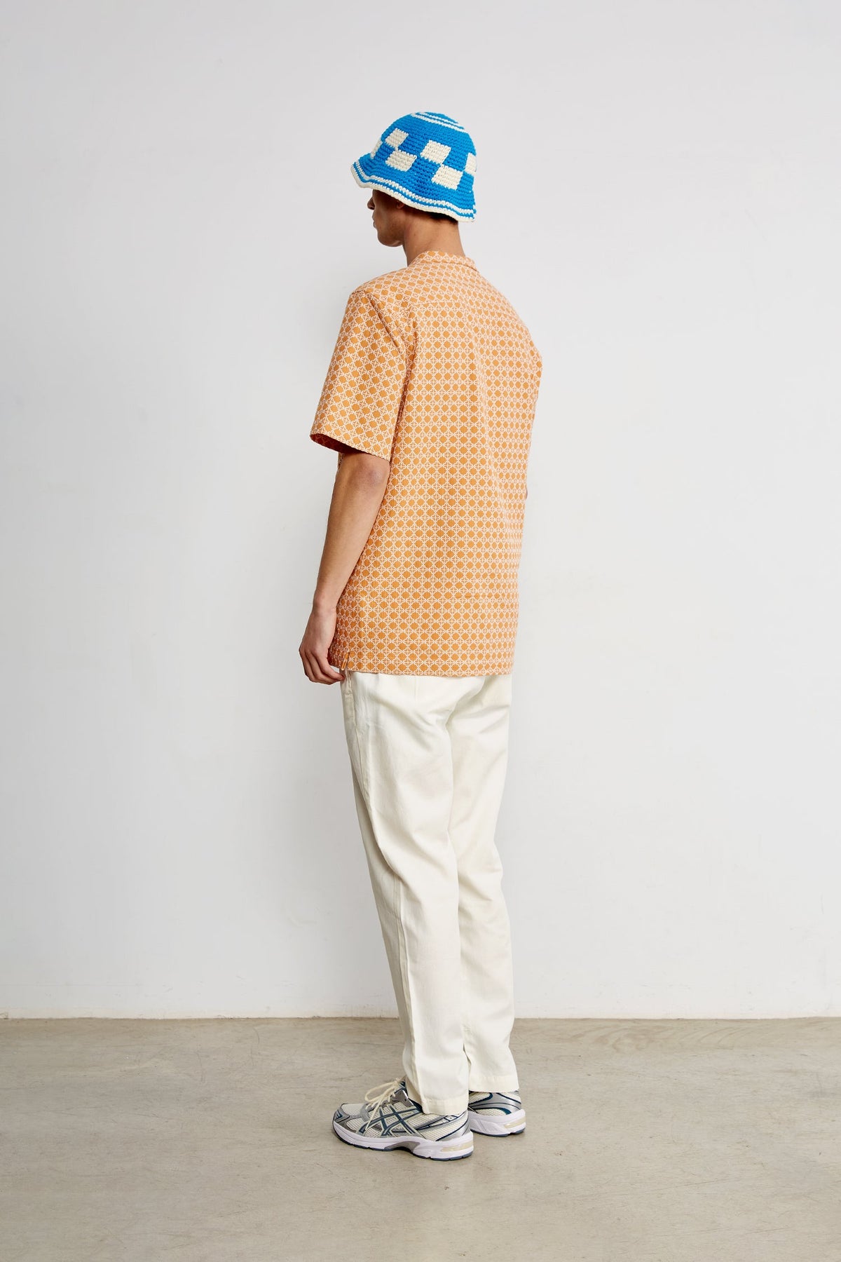 Chemise Manches Courtes Artisan Orange