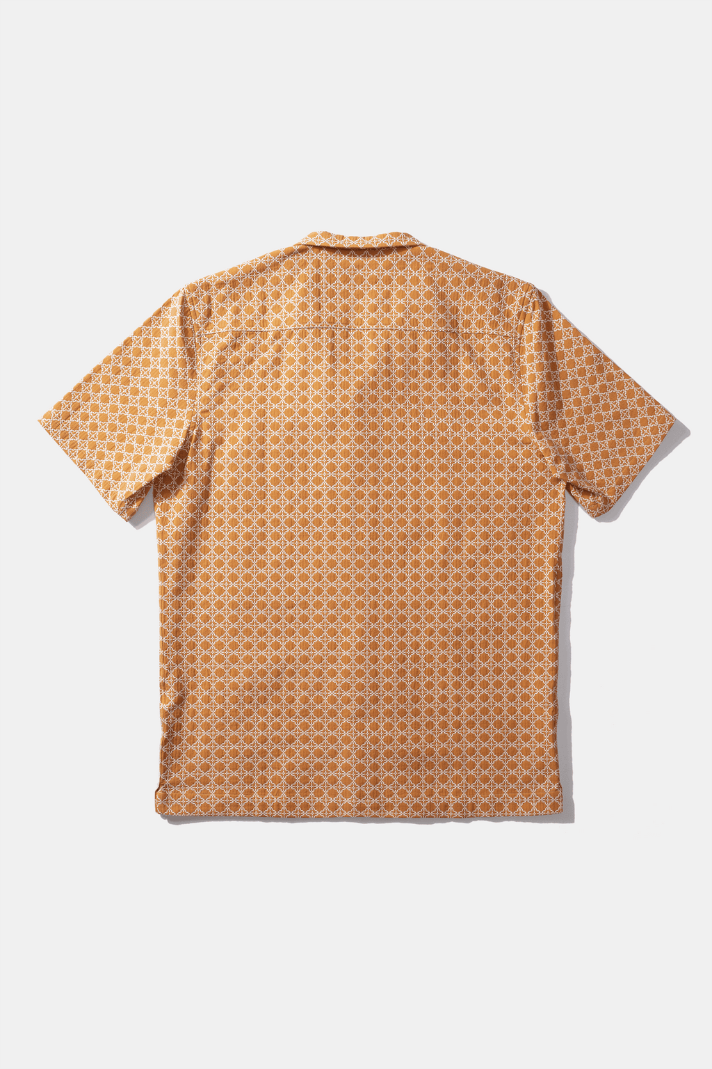 Chemise Manches Courtes Artisan Orange