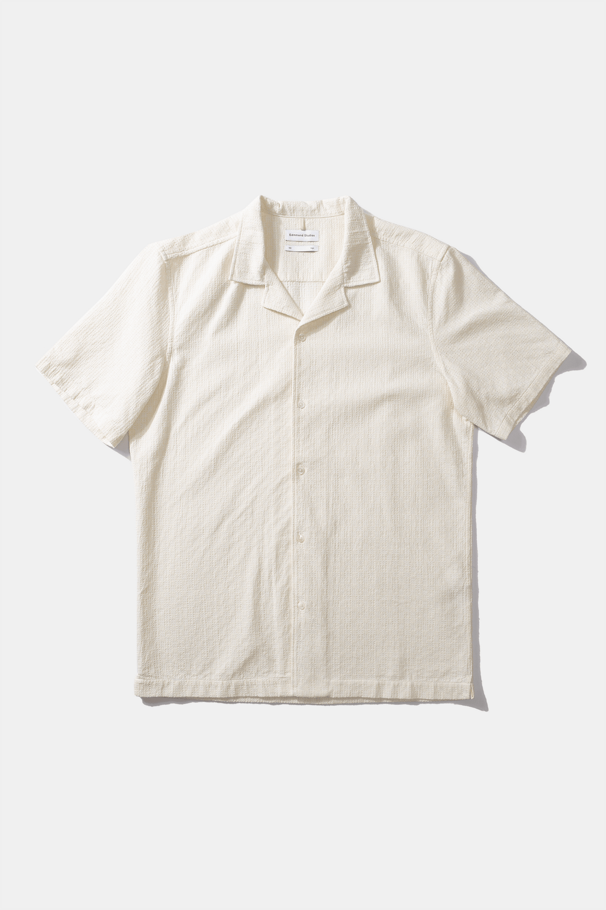Camisa Lisa Artesanal Blanco Roto