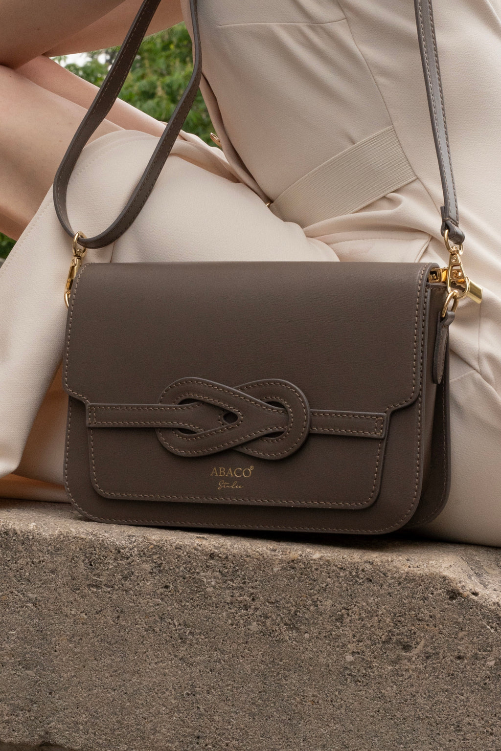 Amber Shoulder Bag - Taupe