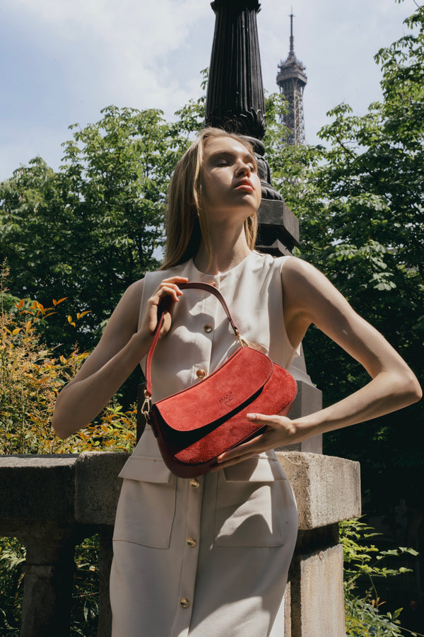 Sac En Bandoulière Cyra - Bordeaux