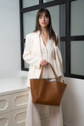 Sac Porte-Épaule Stacy - Camel
