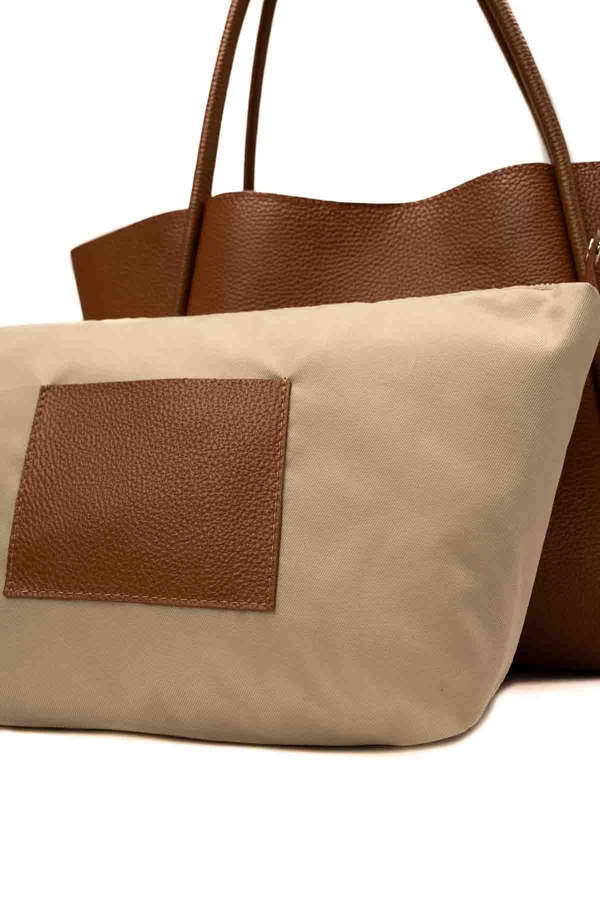 Sac Porte-Épaule Stacy - Camel