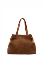 Sac En Bandoulière Vera Suede - Camel