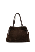 Sac En Bandoulière Vera Suede - Moka
