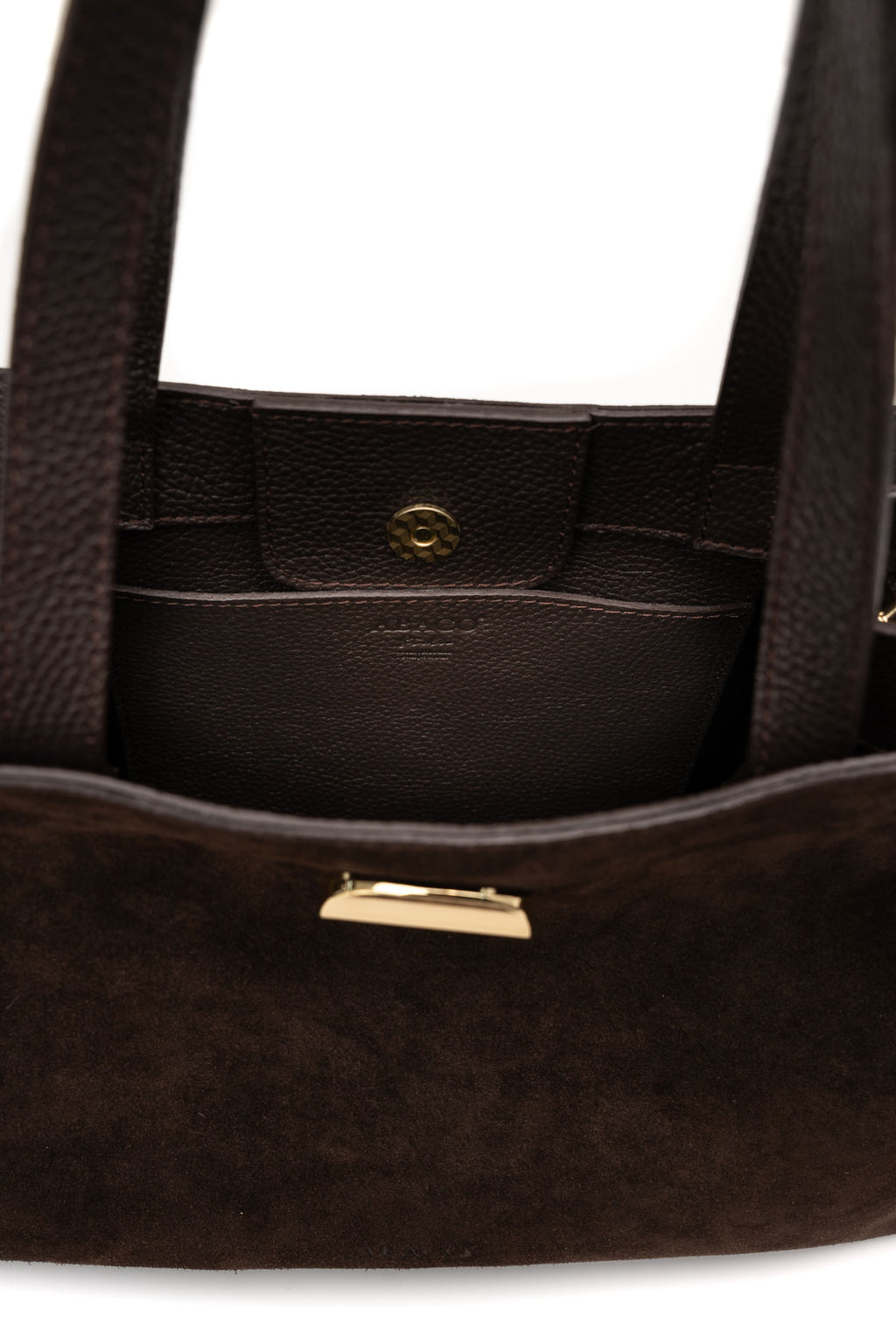 Sac En Bandoulière Vera Suede - Moka