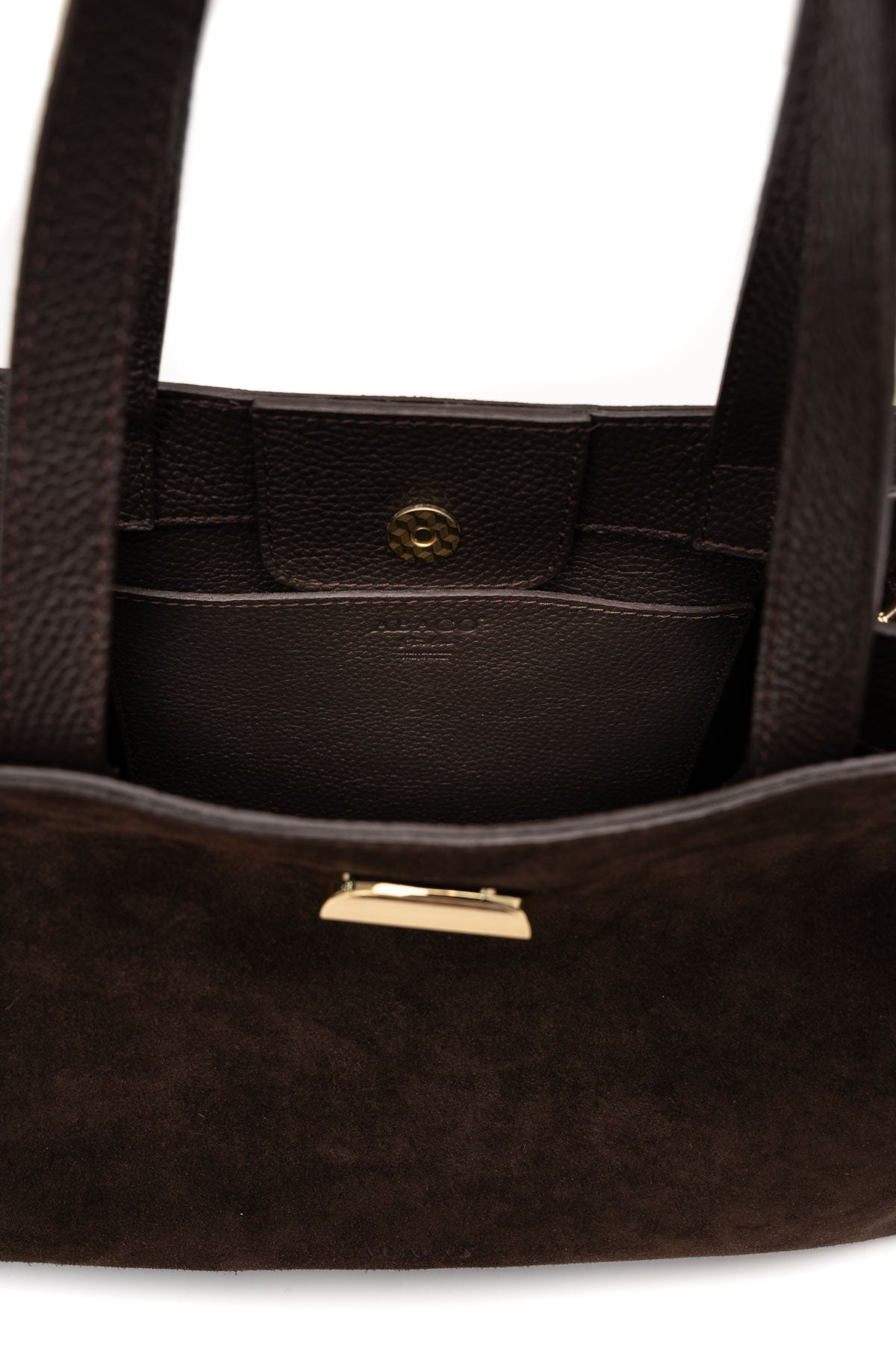 Sac En Bandoulière Vera Suede - Moka