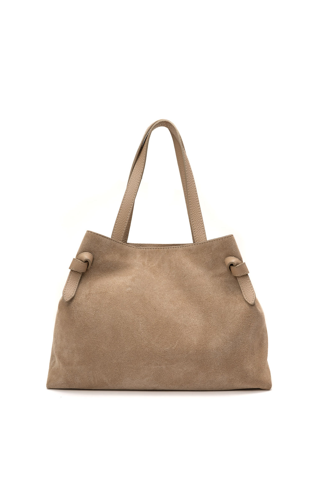 Sac En Bandoulière Vera Suede - Taupe